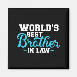 Bester Bruder auf der Welt in der Leistung Magnet