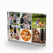 Bester Bruder Basketball Fotoblock (Rechts)