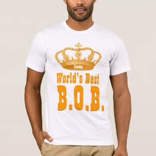 Bester Bruder der Braut der Welt Vintage-Krone T-Shirt