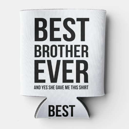 bester Bruder Dosenkühler (Vorderseite)