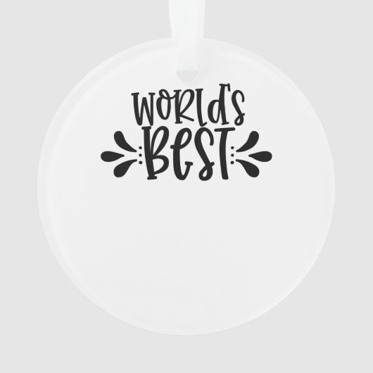 Bester Bruder. Freunde . Relativ Ornament (Rückseite)