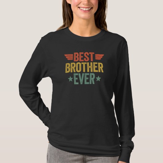 Bester Bruder je 2 T-Shirt (Vorderseite)