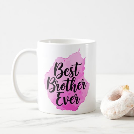 Bester Bruder je | Jurastudio Kaffeetasse (Mit Donut)