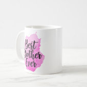 Bester Bruder je | Jurastudio Kaffeetasse (Vorderseite Links)