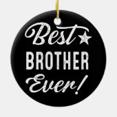 Bester Bruder je Keramik Ornament (Hinten)