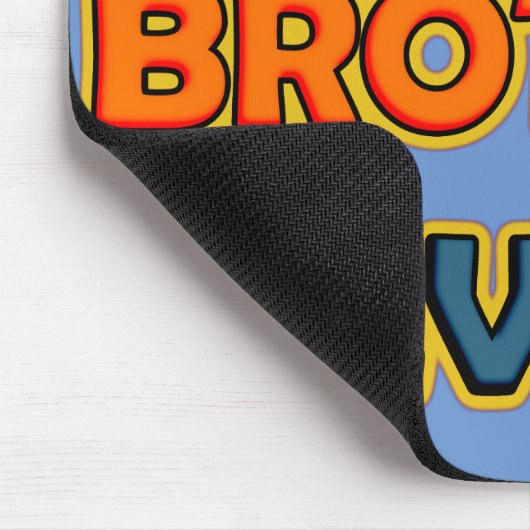 Bester Bruder je Mousepad (Ecke)
