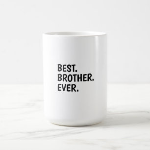 Bester Bruder je Shirt, Geschwister Funny Gift Kaffeetasse