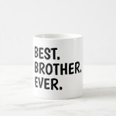 Bester Bruder je Shirt, Geschwister Kaffeetasse (Mittel)