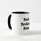 Bester Bruder je Tasse (Vorderseite Links)