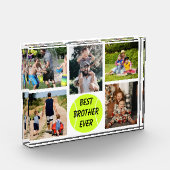 Bester Bruder je Tennis Fotoblock (Links)