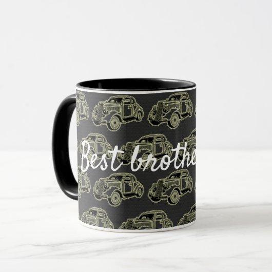 Bester Bruder jemals Tasse (Vorderseite Links)