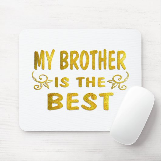 Bester Bruder Mousepad (Mit Mouse)