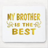Bester Bruder Mousepad (Vorne)