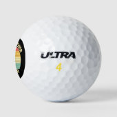 Bester Bruder nach Par - Golfspielen Golfball (Logo)