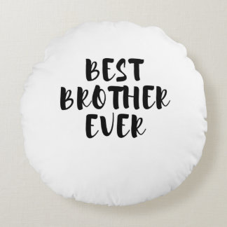 Bester Bruder Rundes Kissen