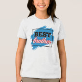 BESTER Bruder Tri-Blend Shirt (Vorderseite)