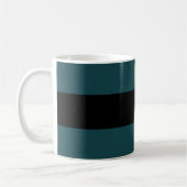 Bester Bruder überhaupt aquamarin und schwarzer Kaffeetasse (Links)
