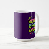 Bester Bruder überhaupt Kaffeetasse (VorderseiteRechts)