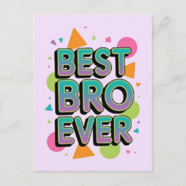 Bester Bruder überhaupt Postkarte