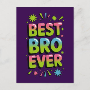 Bester Bruder überhaupt Postkarte