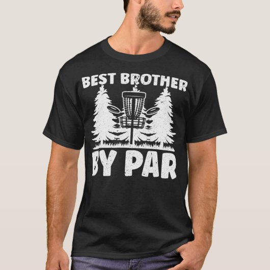 Bester Bruder von Par Bruder Schwester Match Disk T-Shirt (Vorderseite)