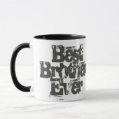 Bester Bruder - Zwei-Tone-Tasse Tasse (Links)