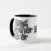 Bester Bruder - Zwei-Tone-Tasse Tasse (Vorderseite Links)