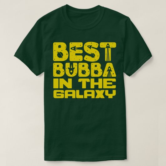 Bester Bubba im Universum T-Shirt (Design vorne)