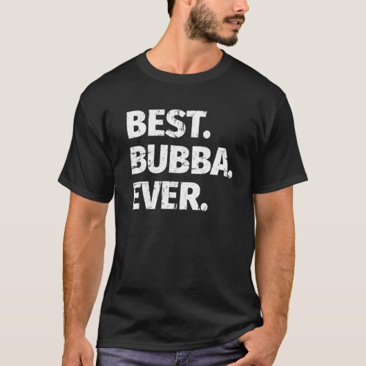 Bester Bubba je Lieblingsbruder T-Shirt (Vorderseite)