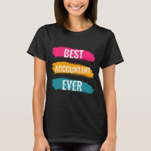 Bester Buchhalter je T-Shirt