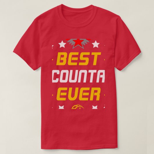 Bester Buchhalter T-Shirt (Design vorne)