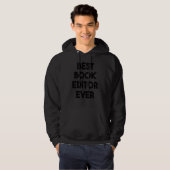 Bester Buchlektor aller Zeiten Hoodie (Vorne ganz)