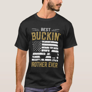 Bester Buckin Bruder je Funny Gift Deer Hunter Co T-Shirt