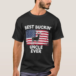 Bester Buckin Onkel je Hirsch jagen amerikanische T-Shirt