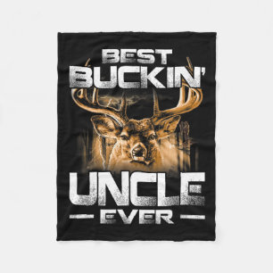 Bester Buckin' Onkel je Shirt Hirschjagd Bucking Fleecedecke