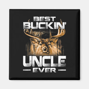 Bester Buckin' Onkel je Shirt Hirschjagd Bucking Magnet