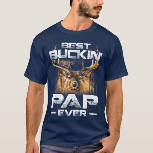 Bester Buckin-Pap Everee Hirschjagd-Bucking-Vater T-Shirt