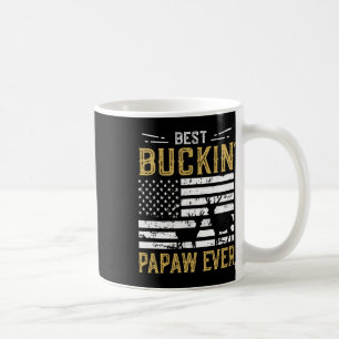 Bester Buckin Papaw Ever Funny Gift Dealer Hunter Kaffeetasse
