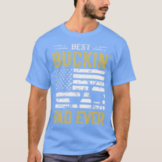 Bester Buckin Vater Ever Funny Gift Deer Hunter Co T-Shirt
