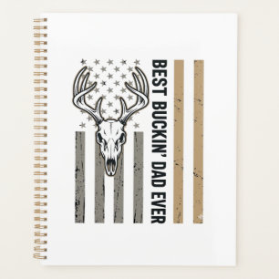 Bester Buckin-Vater Hirschjagd Vintage-Shirt-Desig Planer