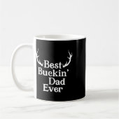 Bester Buckin Vater je Hirschjagd Bucking Vater Fa Kaffeetasse (Links)