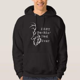Bester Buckin-Vater je Hirschjäger Hoodie