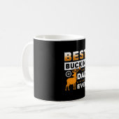 Bester Buckin-Vater je Kaffeetasse (Vorderseite Links)