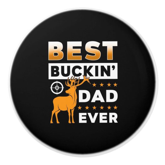 Bester Buckin-Vater je Keramikknauf (Vorderseite)