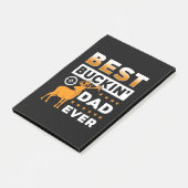 Bester Buckin-Vater je Post-it Klebezettel (angewinkelt)