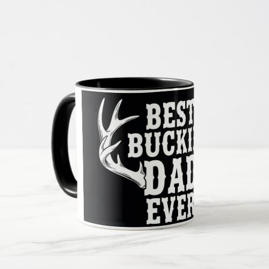 Bester Buckin-Vater je Tasse (Vorderseite Links)
