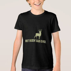 Bester Buckin-Vater je Tri-Blend Shirt