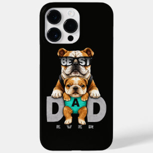 Bester Bulldoggen-Vater überhaupt – Süßer Bulldogg Case-Mate iPhone 14 Pro Max Hülle
