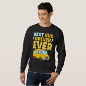 Bester Busfahrer Aller Zeiten Schulbusfahrer Sweatshirt (Vorne ganz)