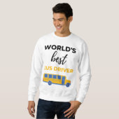 Bester Busfahrer der Welt bl Sweatshirt (Vorne ganz)